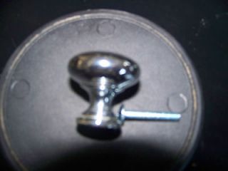 chrome cabinet knobs in Knobs