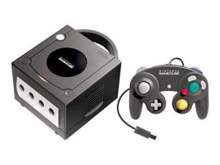 Nintendo GAMECUBE Jet Black Console (PAL) with 2 controllers and 18 