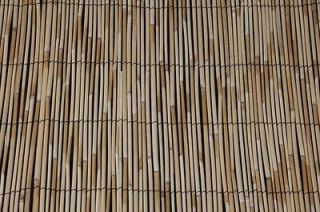 Natural Bamboo Reed Fence 6 x 60 1/4 Tropical Tiki Bar Luau Beach 