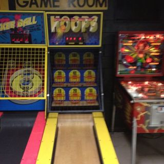 Alley Hoops Skeeball Skee Ball Redemption Arcade Machine
