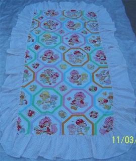 Strawberry Shortcake Vintage Twin Canopy   American Greetings Corp 