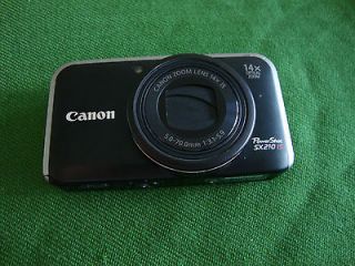 Canon PowerShot SX210 IS 14.1 MP Digital Camera   BlackRead Full Ad
