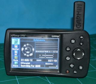 Garmin GPSMAP 376C GPS Receiver with Antenna & Battery
