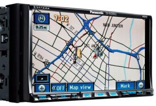 Panasonic Strada 7 Inch Bluetooth Portable GPS Navigator CN NVD905U