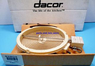   OEM DACOR RANGE OR COOKTOP BURNER 82803 WITH FREE PRIORITY SHIPPING