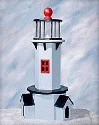 Lighthouse PLANS (small), 3 ft, yard, garden S