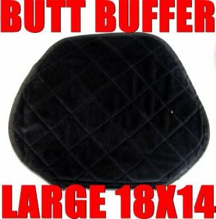 BUTT BUFFER SEAT PAD 4 MOTORCYCLES SIZE LARGE 18W X 14L