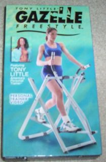 Tony Little Gazelle Freestyle Personal Trainer Video VHS Workout 