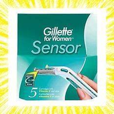 Gillette Sensor Shaving Cartridges for Women   10 ea