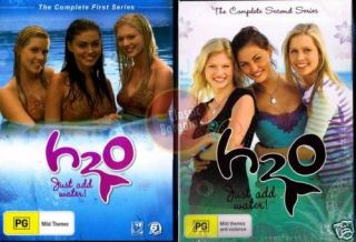 H2O JUST ADD WATER Complete Season 1+2 h20 12 DVD NEW