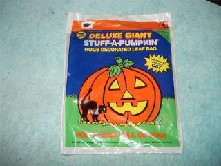 pumpkin leaf bags in Collectibles
