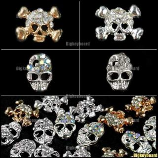   Alloy Crystal Rhinestones Glitters for 3D Nail Art Tips Decoration