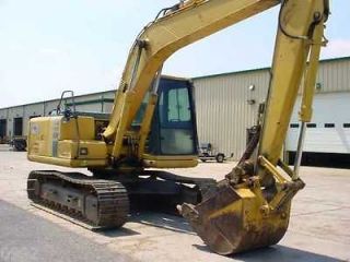 1999 Komatsu PC120 6 Hydraulic Excavator w/Mechanical Thumb, Only 4835 