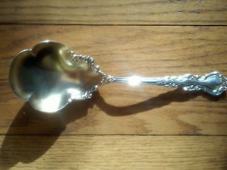Antique STERLING SILVER SERVING SPOON , Warwick by Simpson,Hall 