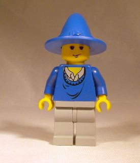 Lego   Harry Potter Ron Weasley Minifigure w/ Blue Sweater & Witch Hat