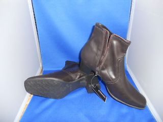 Womens Ankle High Boots by GEORGE Dark Brown SZ 11