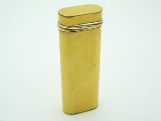 Cartier Paris Gold Plated Stainless Steel Lighter