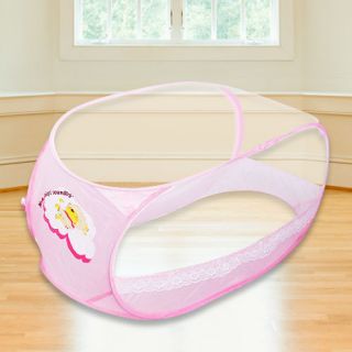 CUTE Baby PINK Portable Canopy Bed Mosquito Insect Net Tent