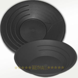 Pack Black Gold Panning Pans 10 and 14 Gold Pan Gold Nuggets 