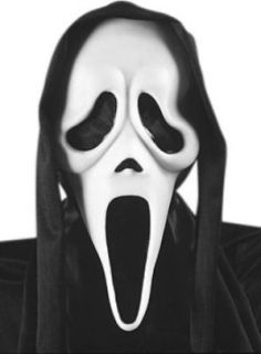 Licensed Scream Glow in the Dark Ghost Face Mask