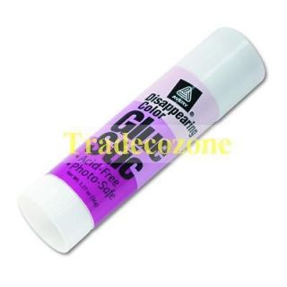   Purple Application 1.27 Oz Permanent Glues Stick Clear Fabrics New