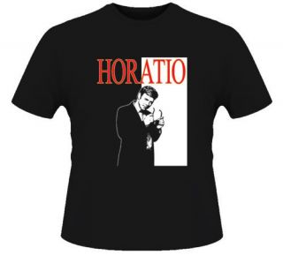 CSI Horatio Miami Caine David Caruso Cool Black T Shirt
