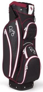 Ping Faith Golf Cart Bag Black Wine Berry Color Ladies New Retail $170