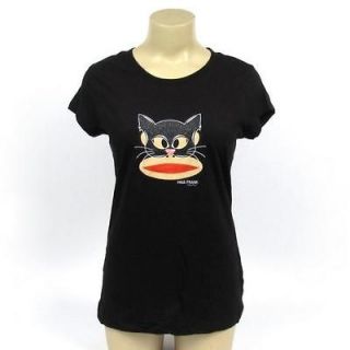 Paul Frank T Shirt Julius Monkey Black Cat Mask Graphic Printed Tee 