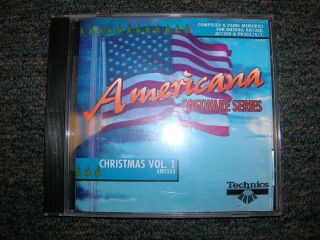 Technics Keyboard & Piano Americana Software – Christmas Vol. 1