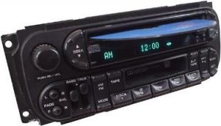   CHRYSLER CONCORDE FACTORY OEM AM/FM STEREO RADIO WITH CASSETTE TAPE