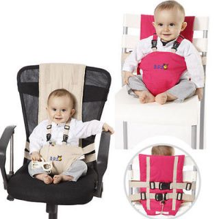 New Baby Toddler Portable Washable Highchair Seat Travel Seat Bear 