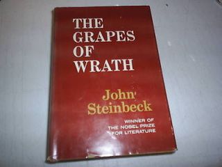 VTGHC John Steinbeck THE GRAPES OF WRATH (c1939 Book Club Edition)