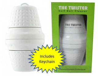 THE TWISTER Golf Ball Cleaner  As Seen on ABC Show SHARK TANK GIFT