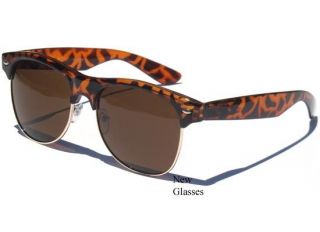   CLUBMASTER STYLE Frame SUNGLASSES NEW RETRO Modern Cool Sunnies Shades