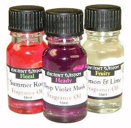Ancient Wisdom 10ml Fragrance Oils 30 Variations from Gothic Dream to 