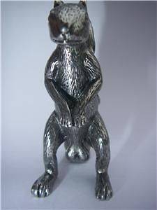 SQUIRREL POKER FIGURINE Guard Card Cover PROTECT NUTS
