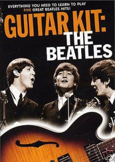 GUITAR KIT THE BEATLES DVD / CD RRP $59.99 CLEARANCE LEARN TO PLAY 
