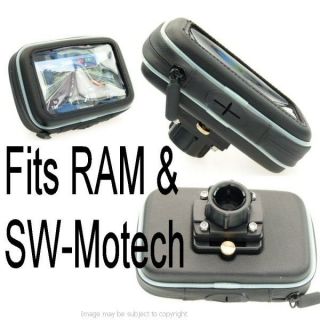 Waterproof GPS Case fits RAM & SW Motech Bike Mounts