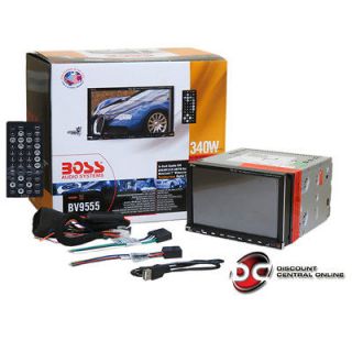 BOSS BV9555 CAR DVD/CD/ RECEIVER W/ 7 TOUCHSCREEN MONITOR,AUX IN 