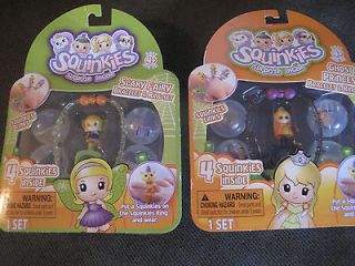 Squinkies HALLOWEEN Lot of 2 Special Edition Braclet & Ring NEW IN 