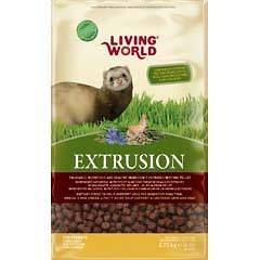 Hagen Living World Extrusion Premium Ferret Food 6 Lb Bag