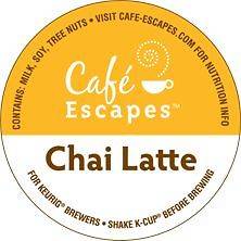 NEW Keurig Cafe Escapes Chai Latte Specialty 48 or 96 K Cups