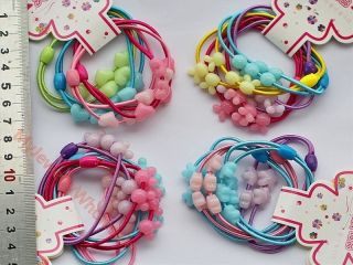 wholesale Jewelry lots 8 piece hand made knit hair Hair Accessories