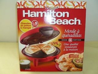 Hamilton Beach Quesadilla Maker 25409