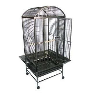 New Large Bird Cage Parrot Cages Macaw Dome Top 0657