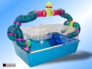 Large pompeii house friendly play tube hamster cage   Free Postage