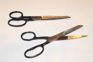 VINTAGE / Antique 9 TAILOR Metal SCISSORS Collectible Sewing Tool