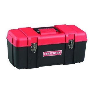 NEW CRAFTSMAN 20 Inch Hand Tool Box Chest With Tote Tray, FREE 