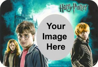 Harry Potter Photo Frame ~ Edible Image Icing Cake Topper