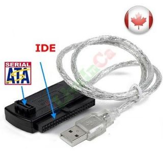 USB 2.0 TO SATA IDE CABLE ADAPTER FOR DVD CD HARD DRIVE HDD DISK